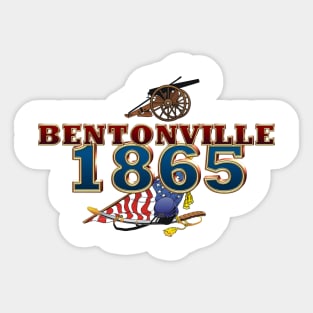 Bentonville 1865 Sticker